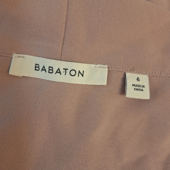 Aritzia Babaton Phoenix Dress Quarry SZ S - Picture 13 of 13